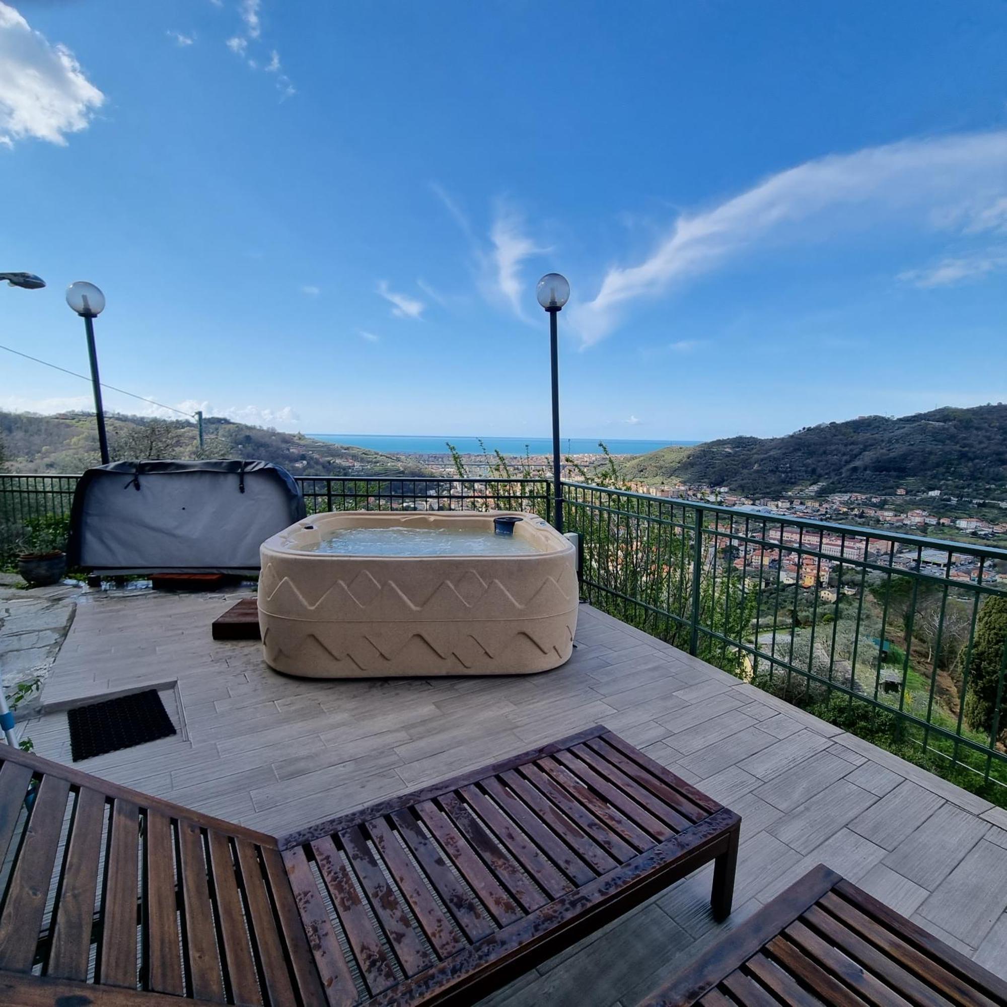 B&B La Terrazza Sui Fieschi Cogorno Bagian luar foto