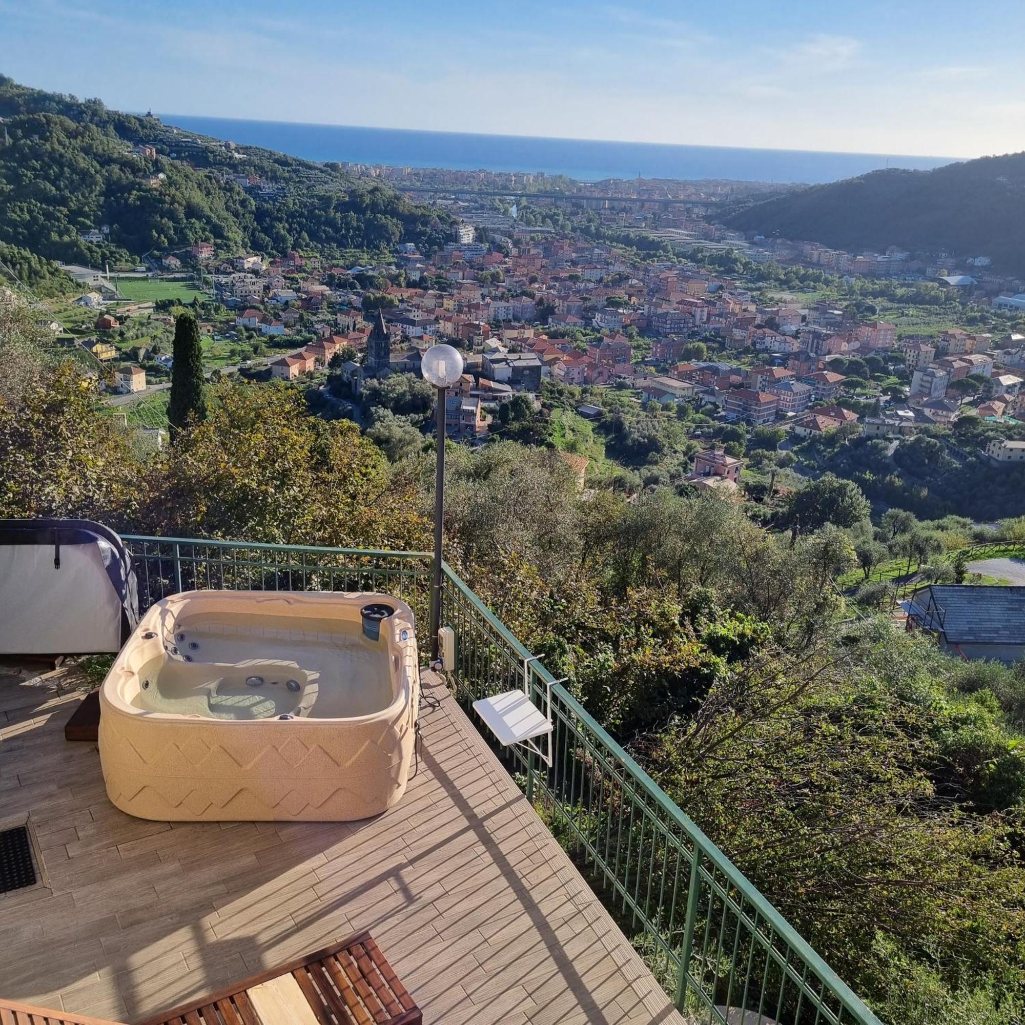 B&B La Terrazza Sui Fieschi Cogorno Bagian luar foto