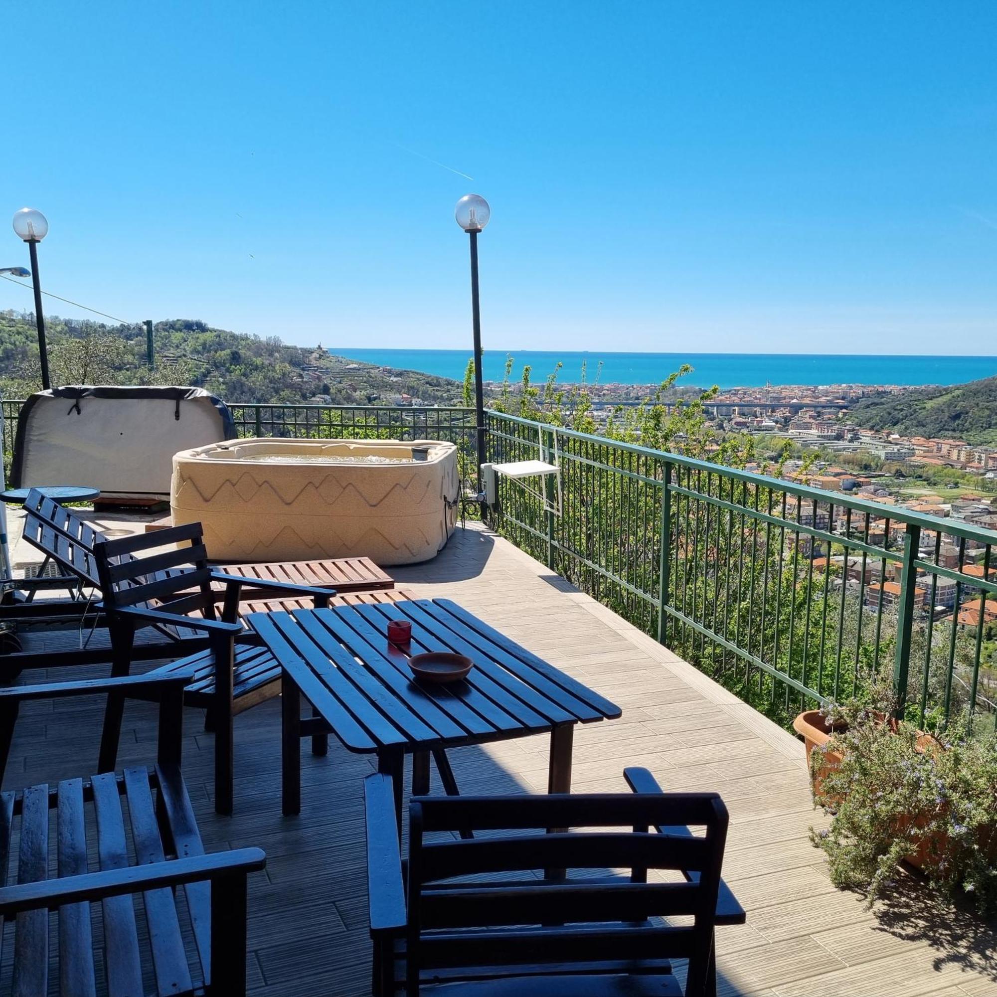 B&B La Terrazza Sui Fieschi Cogorno Bagian luar foto